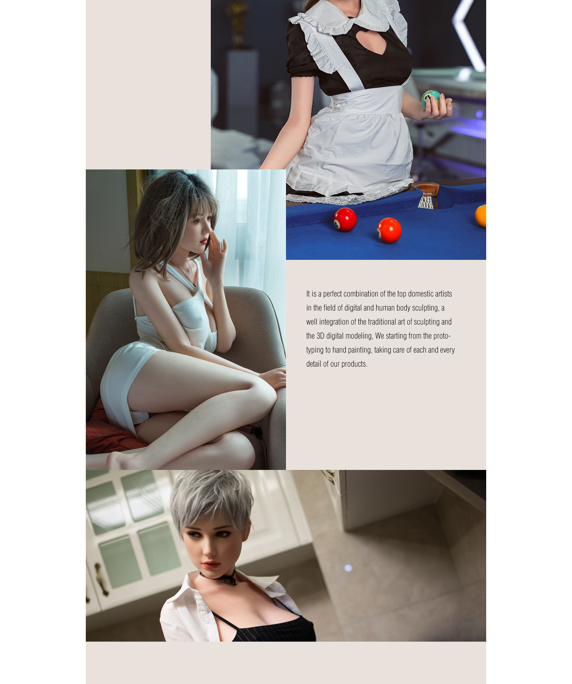 RZR Doll,Gynoid,Artificial Human Intelligent technology,人造人