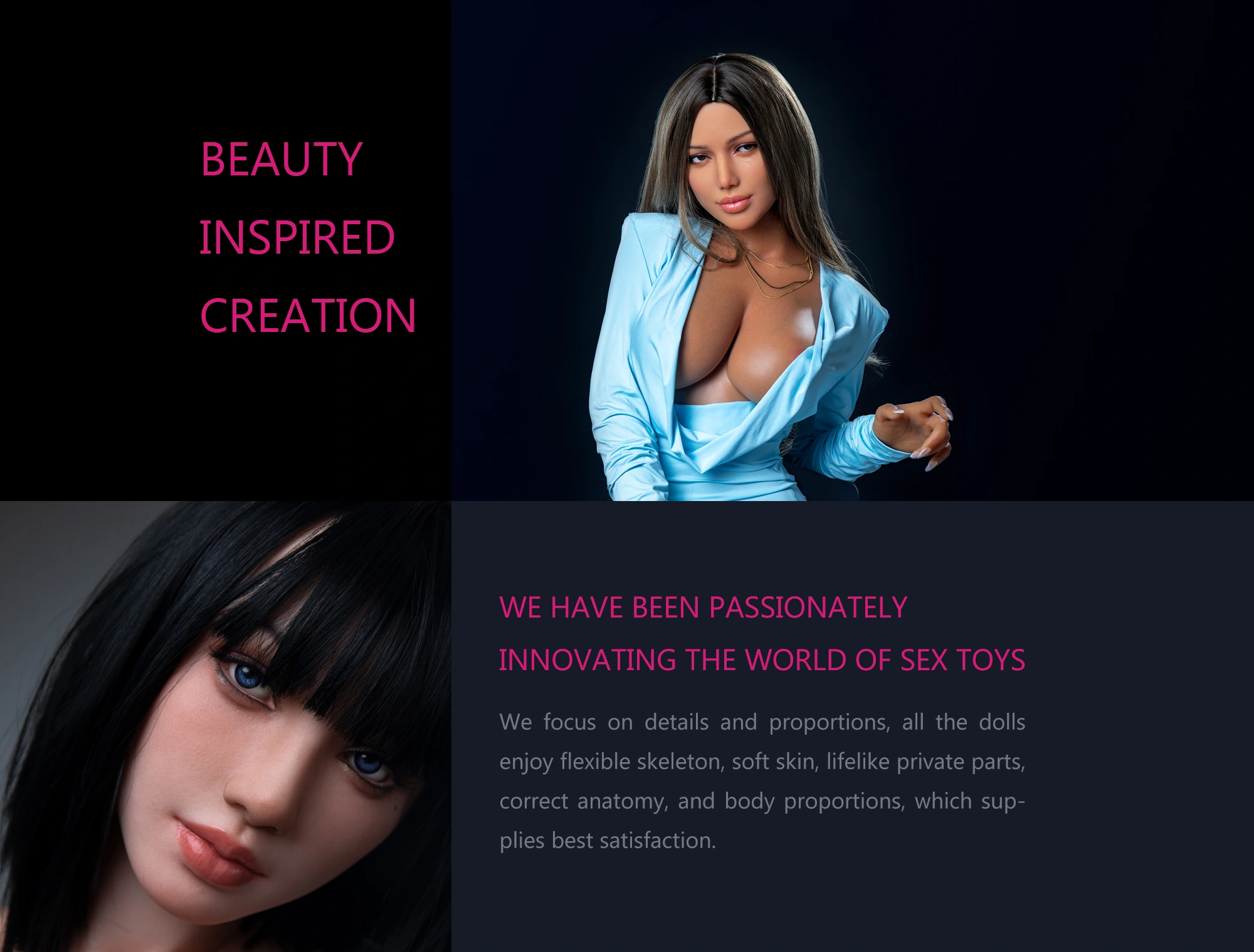 
Irontech doll,Irontechdoll,Landing Page,Online Shop of Irontech doll.