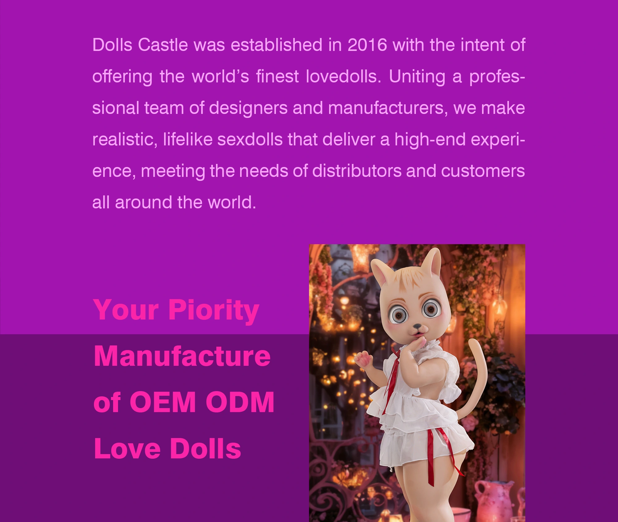 Dolls Castle, Castle Dolls, Zhongshan Castle Technology, Dolls Castle Shop, Dolls Castle Landing Page