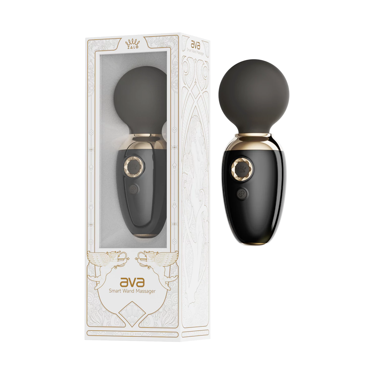 ZALO_AVA_Smart_Wand_Massager_Black_01