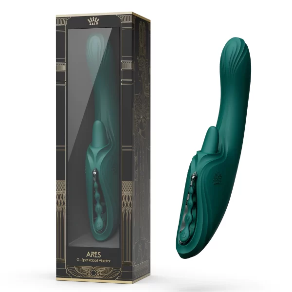 ZALO_ARES_G_Spot_Rabbit_Vibrator_Green_01