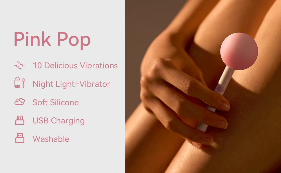 Pink Pop Clitoral Vibrator