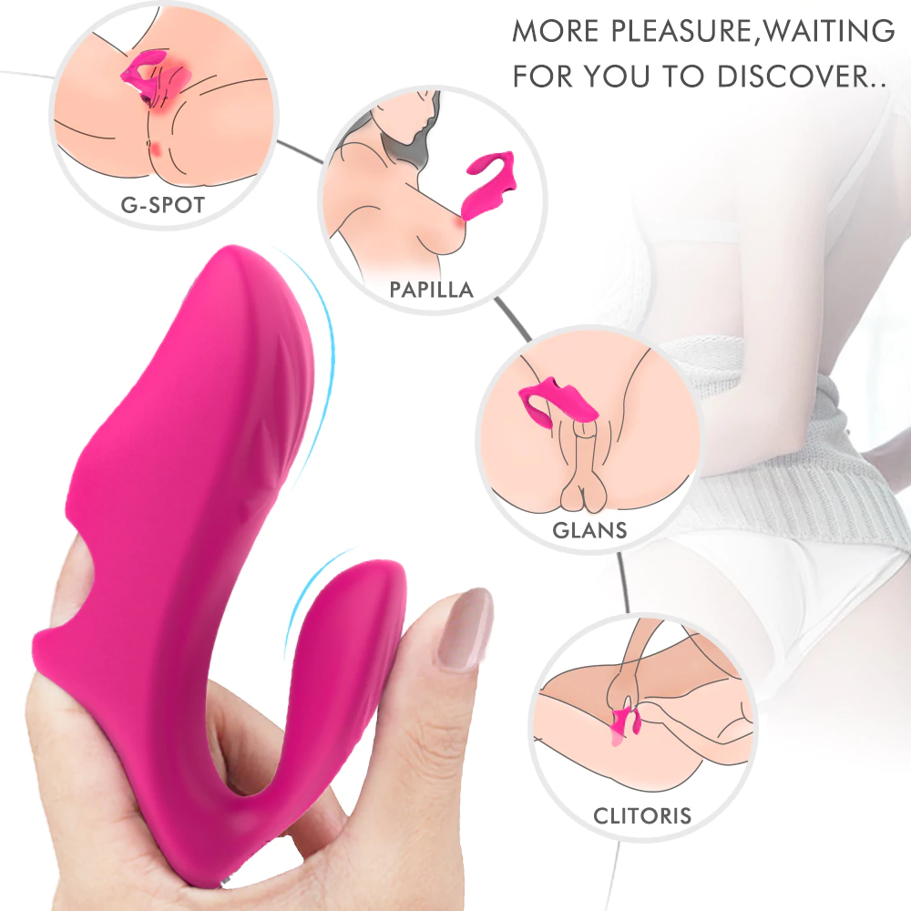 S Hande S-HANDE | First Love Clitoral G-spot Stimulator Finger Vibrator