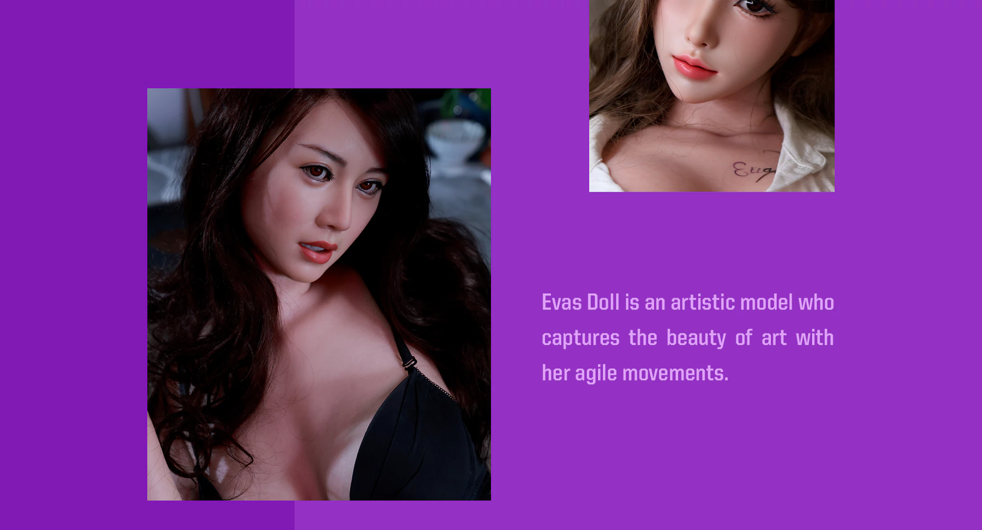 EVAS DOLL, Andy Eva Intelligent Robot, ShesDoll is an Officially Authorized Evas Doll Dealer